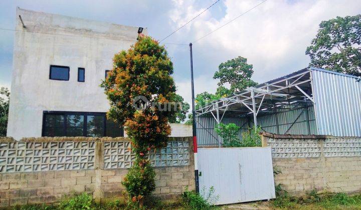 RUMAH + GUDANG BARU DIJUAL DEKAT LANUD ABD SALEH 100 m DR JL RAYA 1