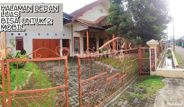 Dijual Cepat!! Murah Pol Rumah+Tanah Luas Dekat Jalan Raya