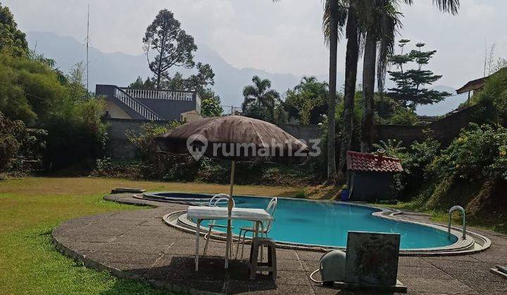 Villa Cantik Di Cibulan Cisarua Puncak Bogor Private Swimming Pool SHM 1