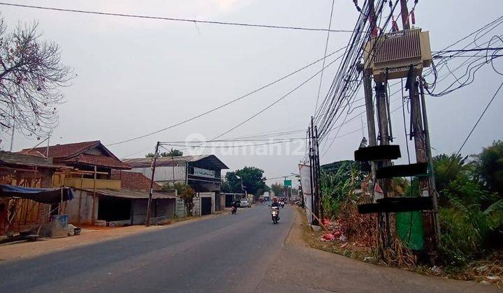 Tanah Hektar Lebih Pinggir Jalan Raya Gn Sindur Parung Bogor