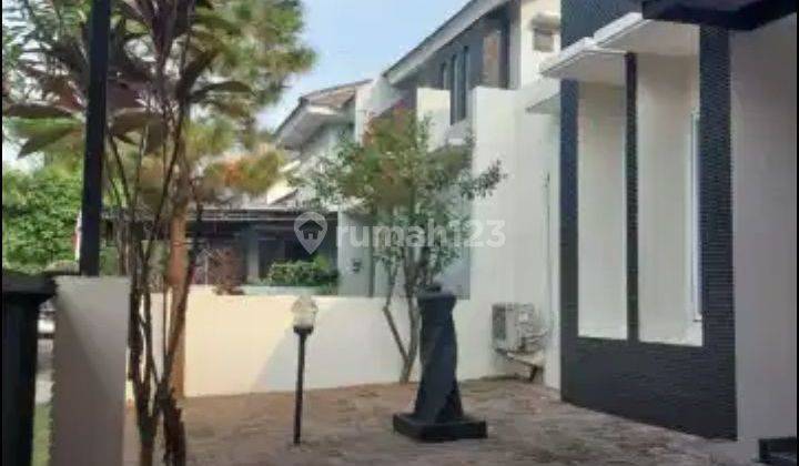 Rumah 1 Lantai Nusa Loka Bsd Bagus Bangunan Mandiri 1