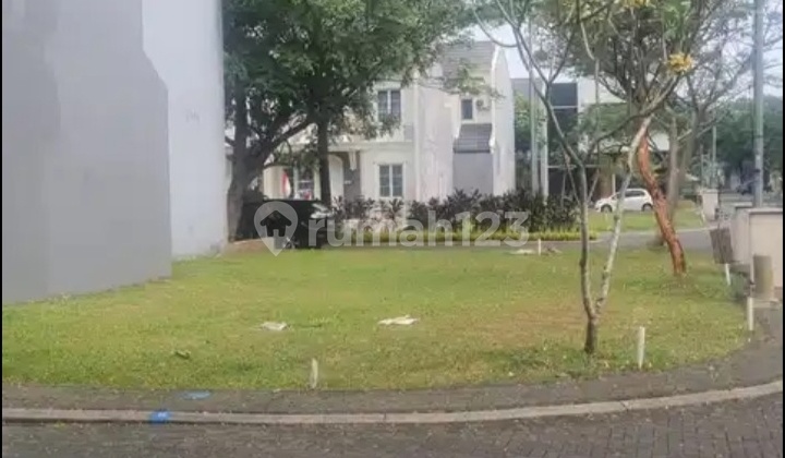 Jual Rugi Kavling Hoek Cluster Azzura Vanya Park Bsd City 