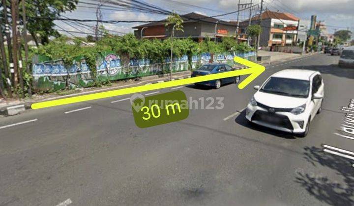 Dijual Tanah Komersil Jalan Utama Teuku Umar Barat 1