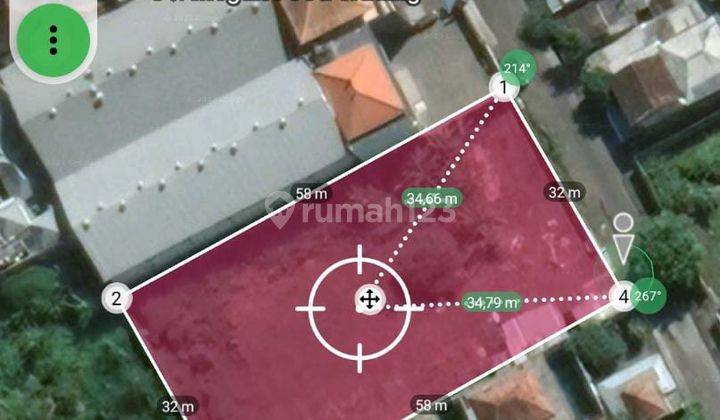 Disewakan tanah resident komersial di Sunset road, Kerobokan 1