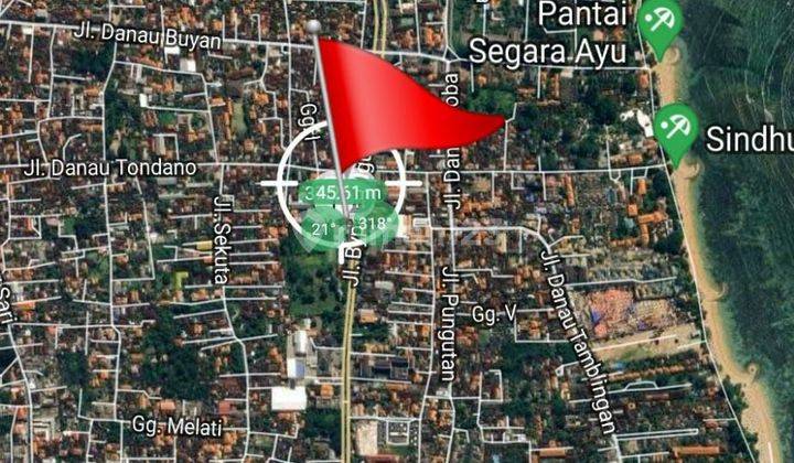 Commercial land for sale on the main road by pass Sanur Bali near Mc D 1