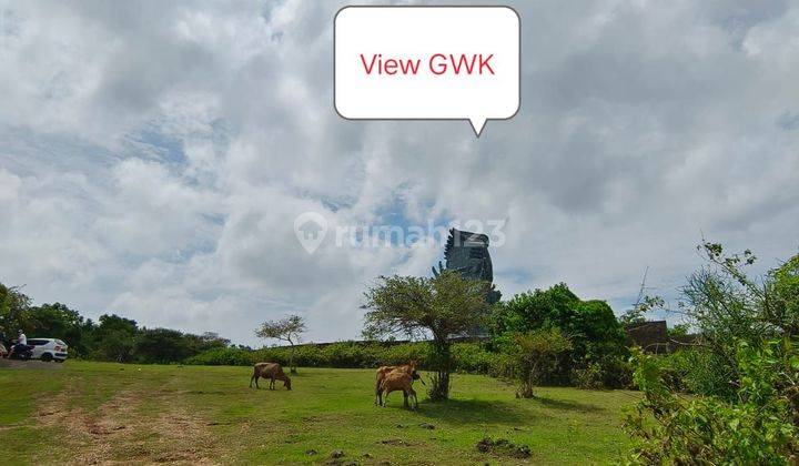 Land for sale viewing the GWK statue in Ungasan 2