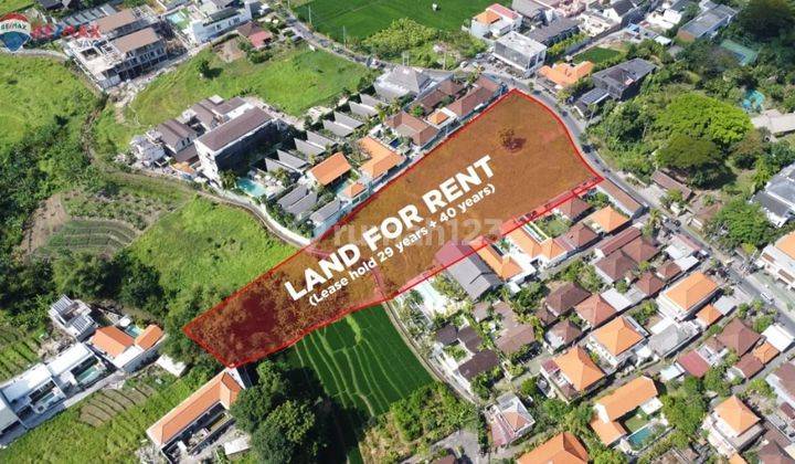 For Rent Land Mixed Residential Zone Main Road Canggu Bali 2