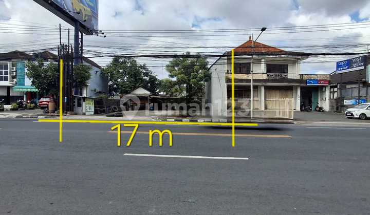 Dijual Tanah Niaga Komersil Jalan Utama Gatsu Bali