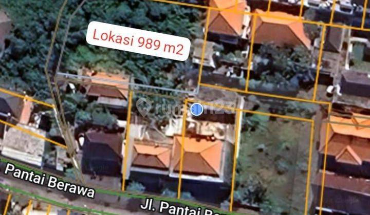 Dijual Tanah Resident Komersil Di Pantai Brawa Canggu Bali 1