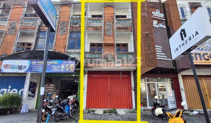 For Sale 3-Story Shop House in the Bustle of Buluh Indah, West Denpasar, Bali 1