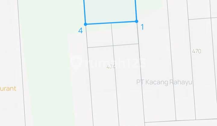 Strategic Residential Land for Sale Near Starbucks Gatsu Barat Denpasar Bali