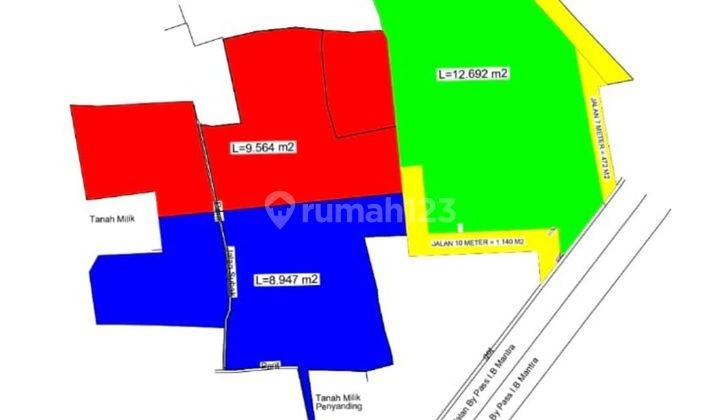 Dijual Tanah Industri Jalan Utama Ida Bagus Mantra Ketewel Bali 2