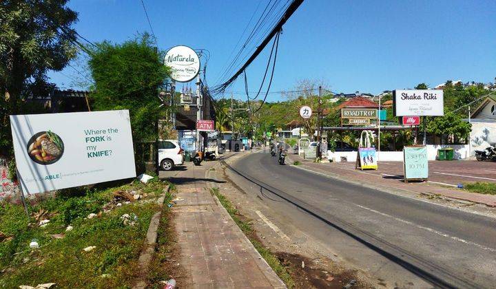 For Rent Commercial Zone Land Main Road Labuan Sait Uluwatu Bali 1