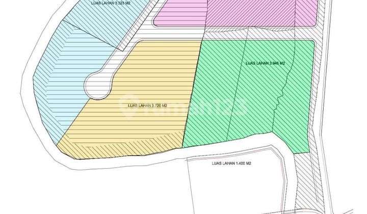 For Sale 1.7 Hectares Strategic Land Umalas Bali