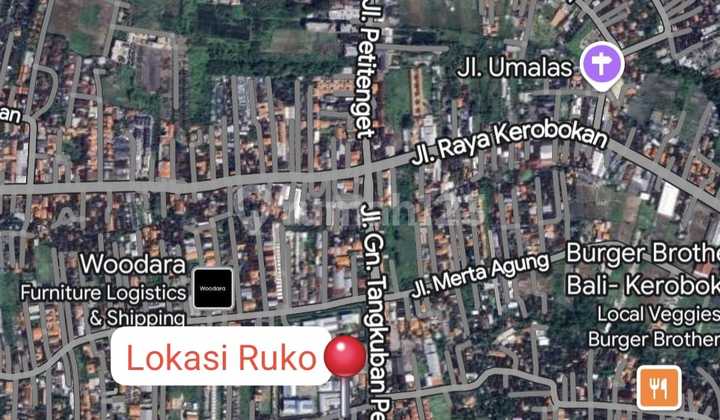 For Sale: 3-Story Shop House with Spacious Parking, Kerobokan Kelod, Bali 2
