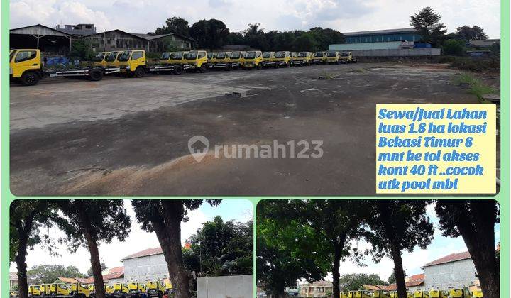 Sewa Lahan Tanah Padat 8 Mnt Ke Tol Akses Kontainer 2