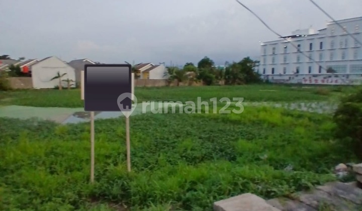 Dijual Tanah Pinggir Jalan Area Bekasi Cocok Utk Cluster