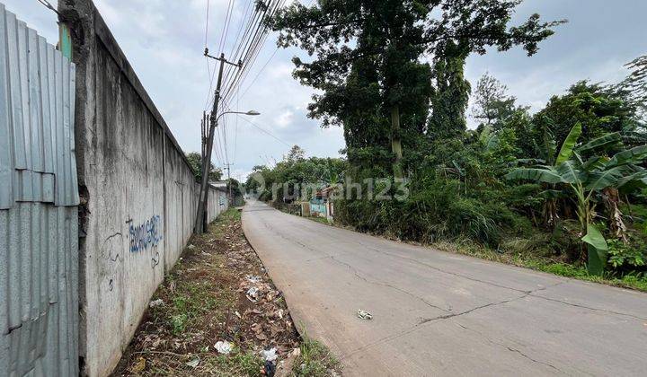 Disewakan tanah luas 6000m tanah padat sdh pagar keliling akses Wing box  Area Narogong 2
