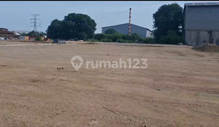 Disewakan Lahan Kosong Paving Block Area Bektim Tamsel Akses Kont 40 Ft