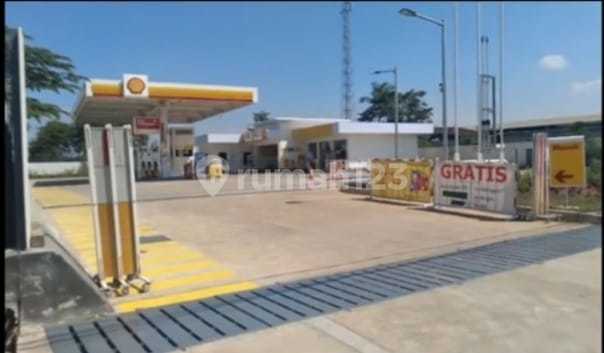 For Sale: Land + Ex-Gas Station Building in Cikarang Street Area. For Sale: Land + Ex-Gas Station Building in Cikarang Street Area.
