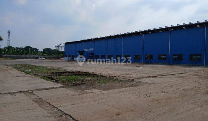 Disewakan lahan kosong  Outdoor pinggir jln tol Bektim  1