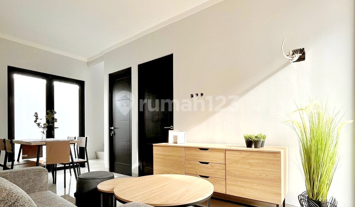 Rumah Murah Dekat Cbd Bintaro Semi Furnished 2 Lantai 3 KT 2 SHM 2