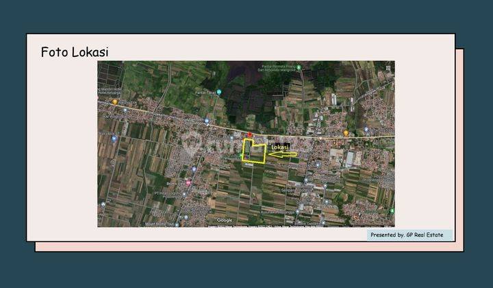 Tanah Strategis di Jalan Soekarno Hatta Probolinggo Dekat Tol 8