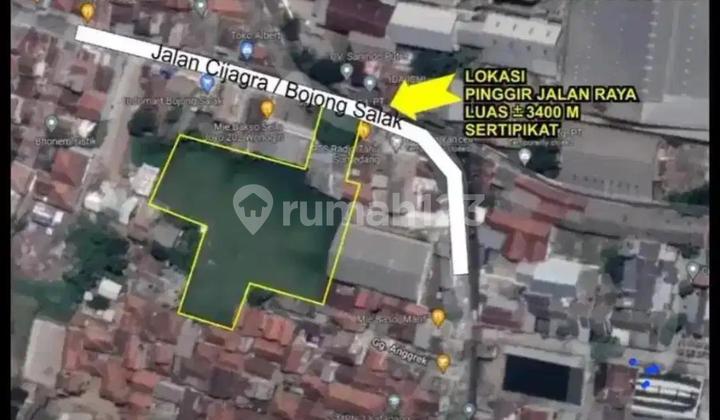 For Sale
Cijagra land, only 500 meters from Kopo Main Road. Suitable for warehouse, paddle, investment, etc. Land area 3340 m², certificate of ownership.
Price 3.5 M
Info: 0822.1857.7273
Teguh Budiman / Xmac