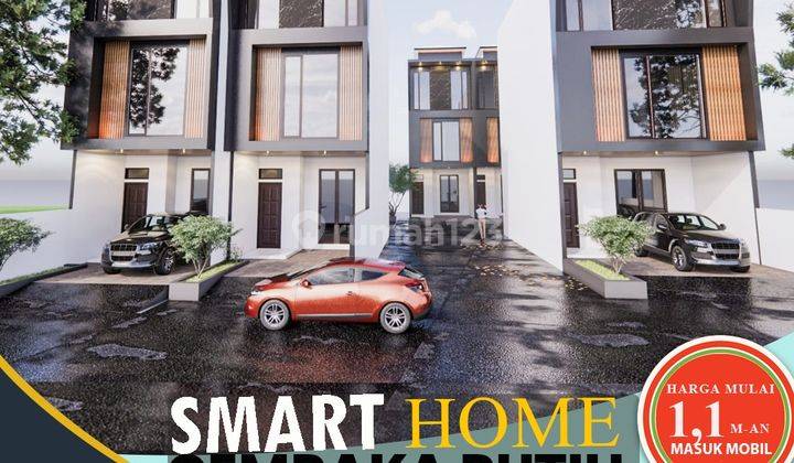 Rumah  Cempaka Putih Timur Dekat Yarsi,kuliner Tamsol Hanya 5 Menit Tol 8