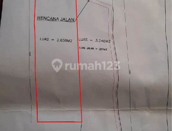 Kavling Luas Siap Bangun dengan Luas 3000 m2 @Cirebon
