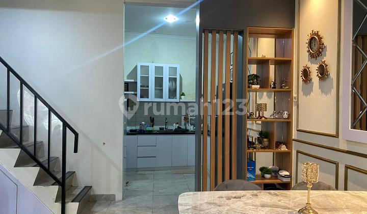 Rumah Cantik Semi Furnish Siap Huni di Pondok Aren Bintaro KT 3 KM 2 Sertifikat SHM