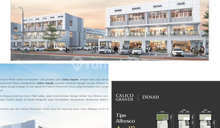 For Sale: Calico Grande Shop House in Curug, Tangerang 1
