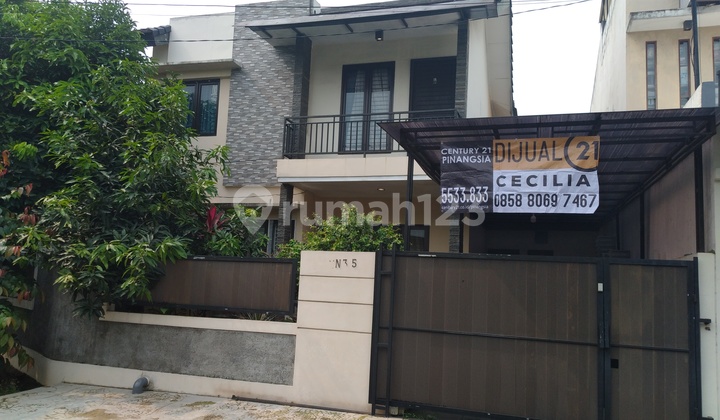 Dijual rumah cantik 2 lantai furnised di hook daerah BSD 1