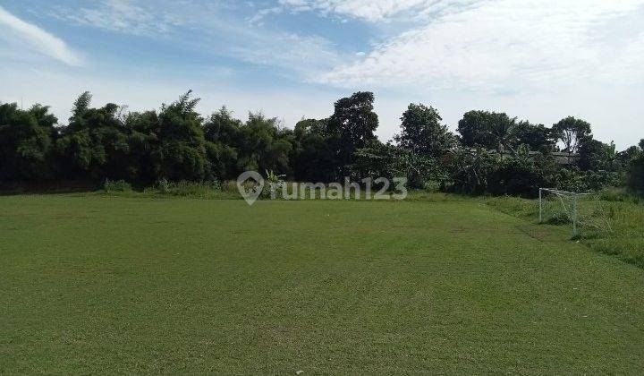 Tanah Dekat Area Perumahan Luas 12000m di Gunung Sindur Bogor 1