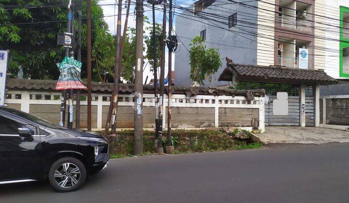 Tanah Dijual di Cirendeu Pinggir Jalan Raya Luas 1200m 1