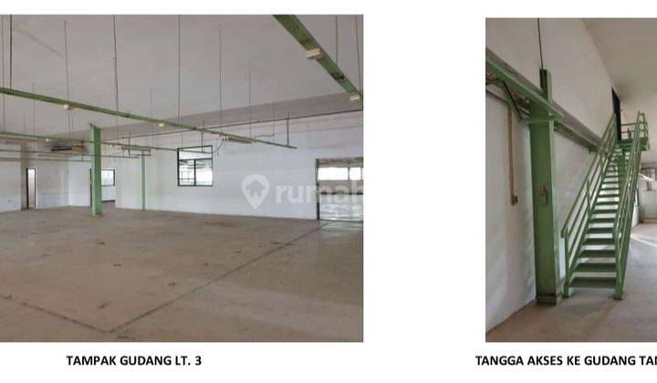 Gudang 3 Lantai di Taman Tekno Luas 3750m  2