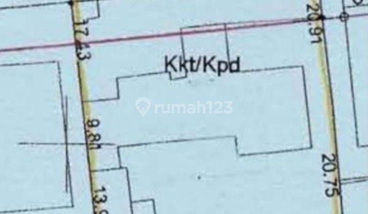 Tanah Kavling Luas 1465m Kemang Jakarta Selatan 1465.0 2