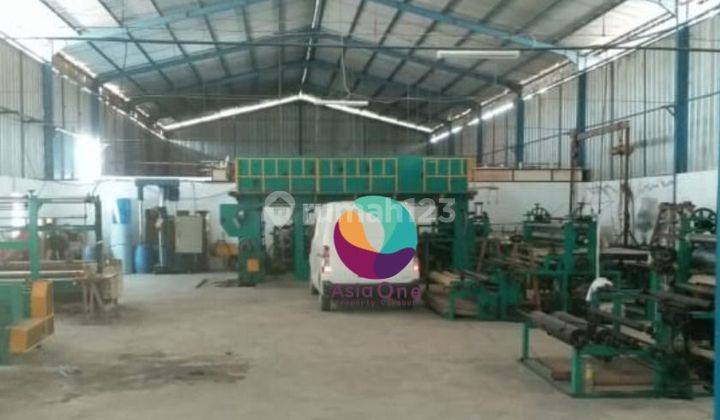 Dijual pabrik siap pakai dengan lokasi startegis di bantargebang Pabrik 1