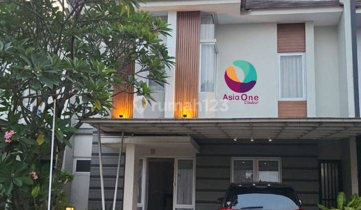 Rumah 2 lantai full furnish dalam cluster kota wisata  1