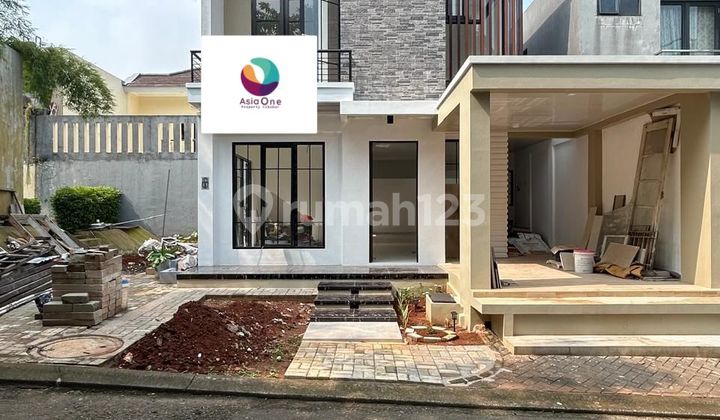 Rumah 2 Lantai Modern Siap Huni Dekat Pintu Tol Kota Wisata 2