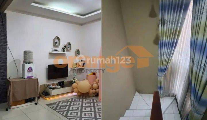 Rumah 2 Lantai Bagus Semi Furnished SHM di Kota Wisata 2