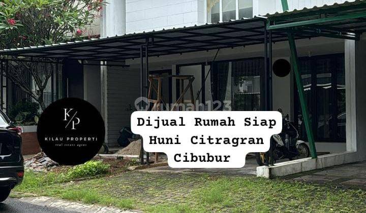 Rumah Sudah Renovasi Semi Furnished SHM di Citragran Cibubur 1