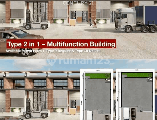 Ruko Baru Multifungsi Jababeka Bizpark Cikarang PS0221 Ruko Baru Multifungsi Jababeka Bizpark Cikarang PS0221