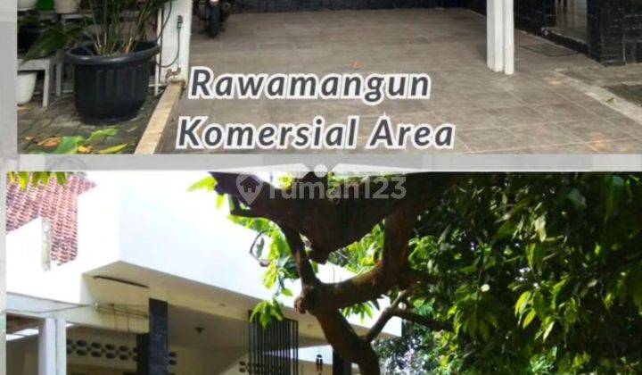 Dijual Rumah  Area Komersial Di Rawamangun Jakarta Timur  1