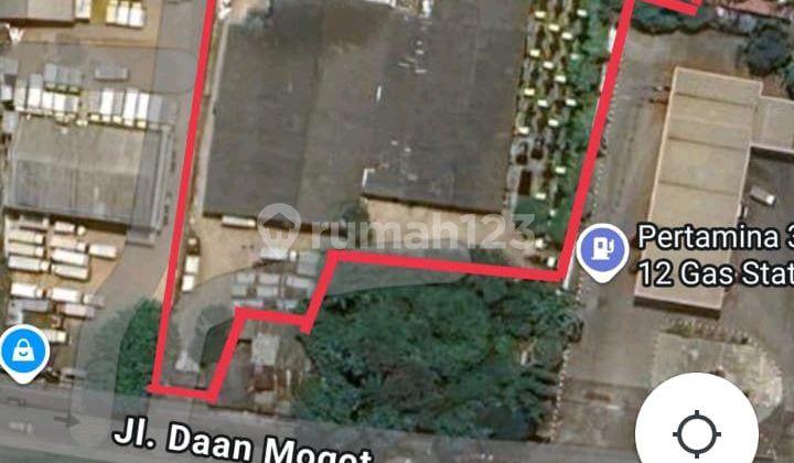 Dijual Gudang Hitung Tanah Lt 6707.0 M²!! Di Daan Mogot
