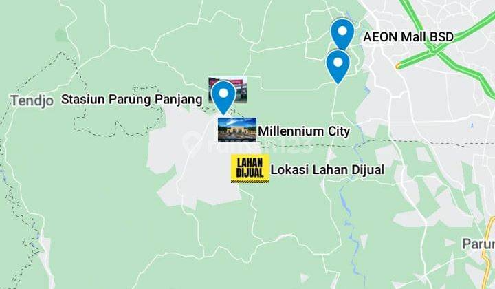 Dijual Tanah di Jl. Raya Dago Parung Panjang, Lt 17.310m SHM 3
