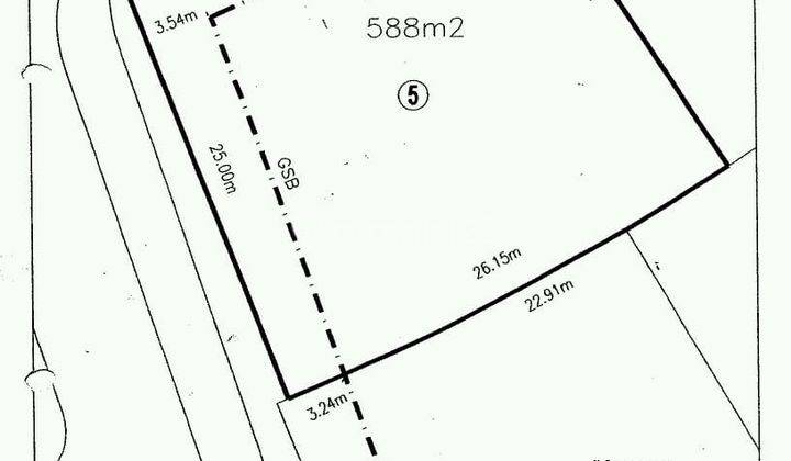 Dijual Kavling Exclusive di Cluster Vermont Parkland 1