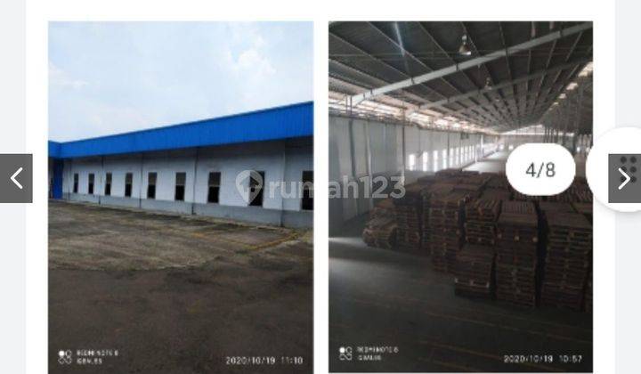 Dijual Gudang Siap Pakai Ex Pabrik Textile Narogong, Bekasi 1