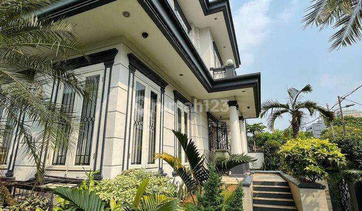 DIJUAL RUMAH MODERN CLASSIC FULL FURNISHED!! di Pondok Indah 2