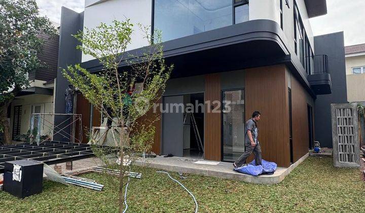 DIJUAL BRAND NEW RUMAH 2 LANTAI TWISTED BOX MODERN!! di BSD The Icon 1